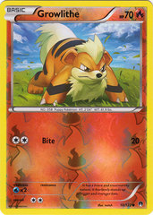 Growlithe - 10/122 - Common - Reverse Holo