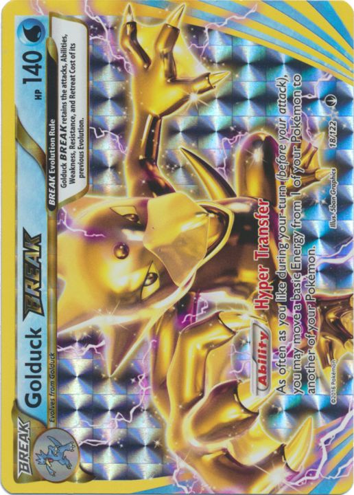 Golduck-Break - 18/122 - Rare Break