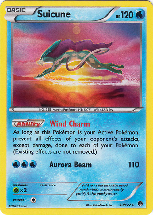 Suicune - 30/122 - Holo Rare