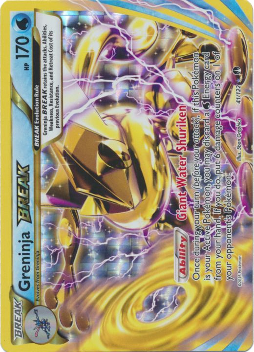 Greninja-Break - 41/122 - Rare Break