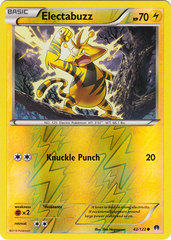 Electabuzz - 42/122 - Common - Reverse Holo