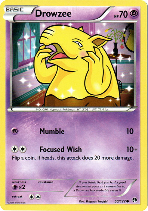 Drowzee - 50/122 - Common