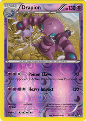 Drapion - 54/122 - Rare - Reverse Holo