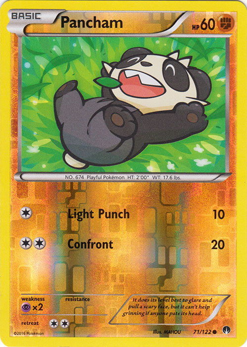 Pancham - 71/122 - Common - Reverse Holo