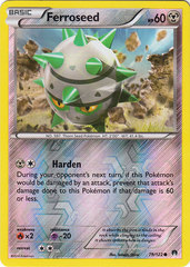 Ferroseed - 79/122 - Common - Reverse Holo