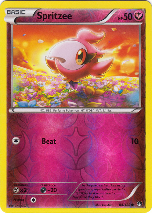 Spritzee - 84/122 - Common - Reverse Holo