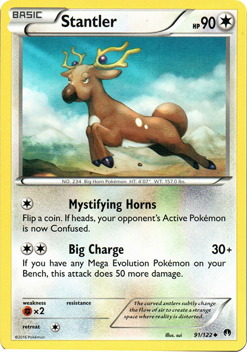 Stantler - 91/122 - Uncommon