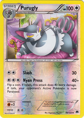 Purugly - 94/122 - Uncommon - Reverse Holo