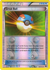 Great Ball - 100/122 - XY BREAKPoint Uncommon - Reverse Holo