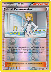 Misty's Determination - 104/122 - Uncommon - Reverse Holo