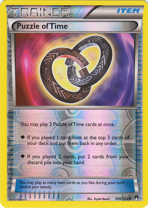 Puzzle of Time - 109/122 - Uncommon - Reverse Holo