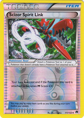 Scizor Spirit Link - 111/122 - Uncommon - Reverse Holo