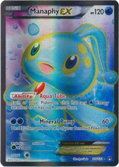 Manaphy-EX - 116/122 - Full Art Ultra Rare