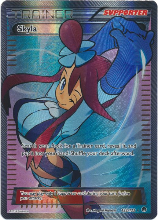 Skyla - 122/122 - Full Art Ultra Rare