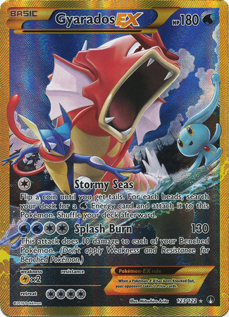 Gyarados-EX - 123/122 - Secret Rare