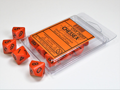 Opaque D10: Orange with Black (10) CHX 26203