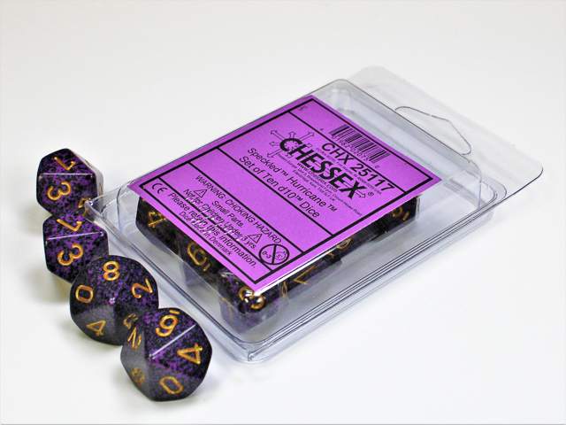 Speckled D10: Hurricane (10) CHX 25117
