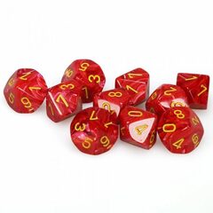 Vortex Poly D10 Red/Yellow (10) CHX 27244