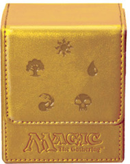 Ultra Pro Gold Mana Magic Flip Deck Box