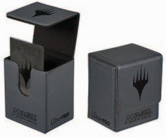 Ultra Pro Gray PLANESWALKER Mana Magic Flip Deck Box