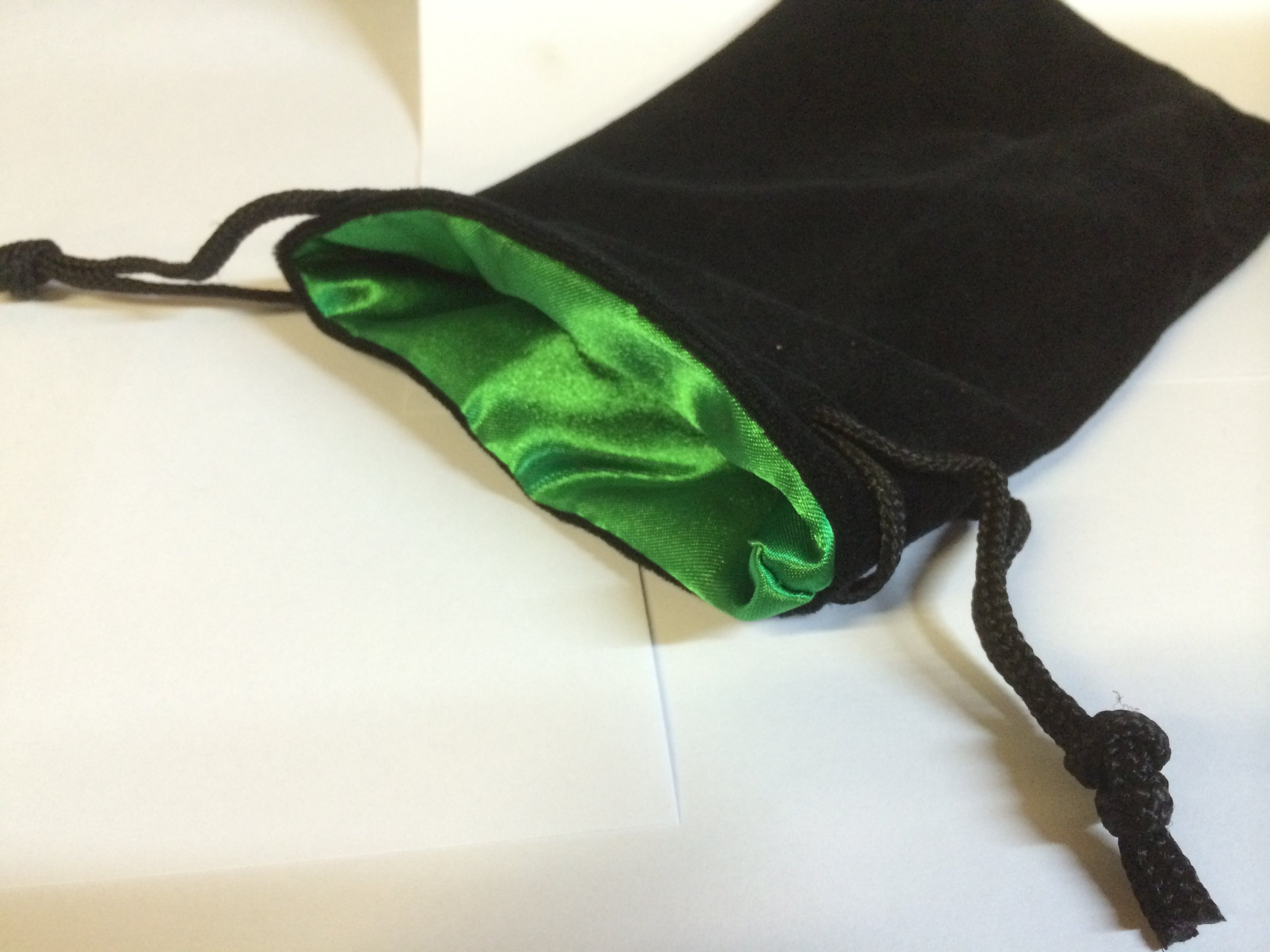 Koplow Velvet Dice Bag (5X 8)  -  Green