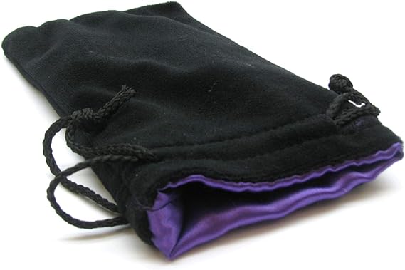 Koplow Velvet Dice Bag (5X 8)  -  Purple