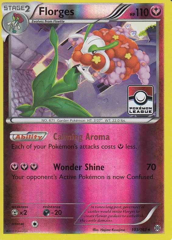 Florges - 103/162 - Pokemon League Promo