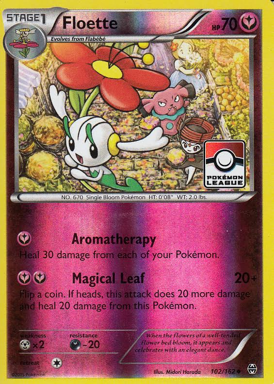 Floette - 102/162 - Pokemon League Promos