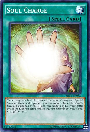 Soul Charge - SR01-EN033 - Commun - edition illimitee // SR01 - Stucture Deck: Emperor of Darkness