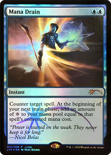 Mana Drain - Judge Foil
