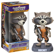 Funko Wacky Wobbler Guardians Of The Galaxy Rocket Raccoon Bobblehead