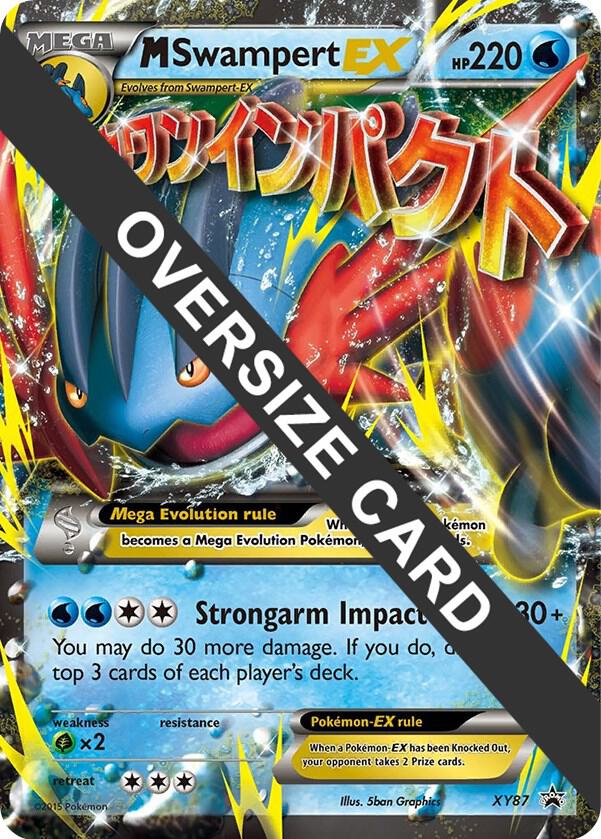Mega Swampert EX - XY87  - Oversized Promo