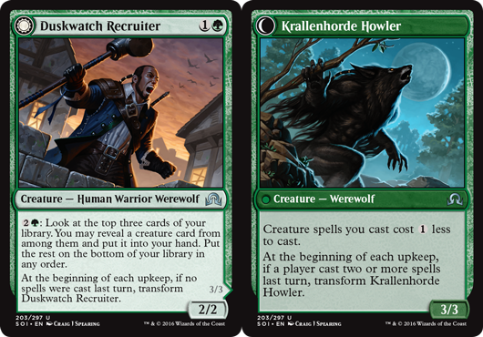 Duskwatch Recruiter // Krallenhorde Howler