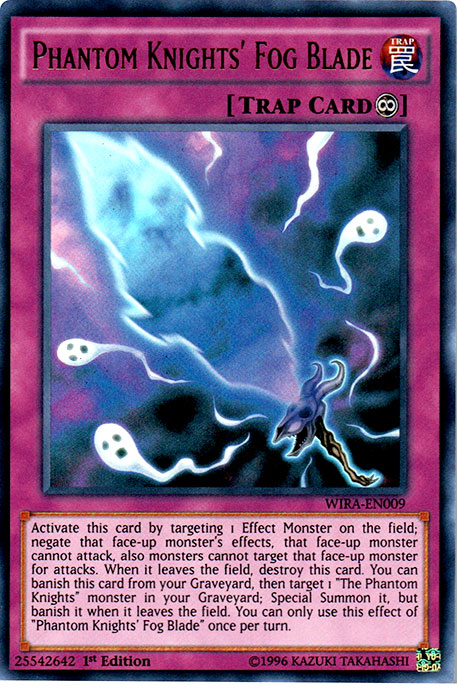 Phantom Knights Fog Blade - WIRA-EN009 - Ultra Rare - 1st Edition