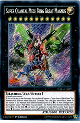 Super Quantal Mech King Great Magnus - WIRA-EN037 - Secret Rare - 1st Edition