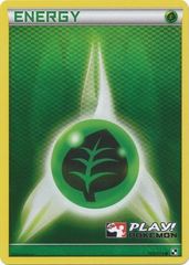 Grass Energy - 105/114 - Crosshatch Holo Play! Pokemon Promo