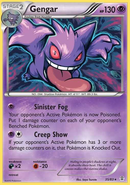 Gengar - 35/83 - Holo Rare