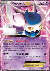 Meowstic-EX - 37/83 - XY Generations Holo Rare ex