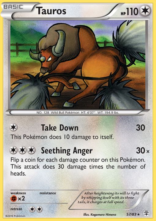 Tauros - 57/83 - Rare