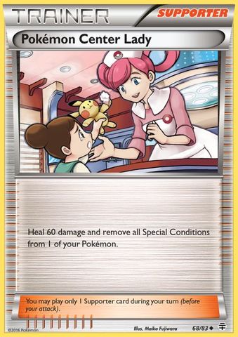 Pokemon Center Lady - 68/83 - Uncommon