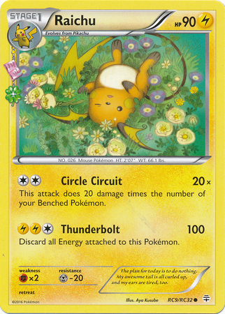 Raichu - RC9/32 - Common