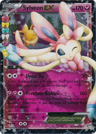 Sylveon-EX - RC21/32 - Holo Rare ex