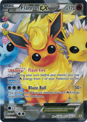 Flareon-EX - RC28/RC32 - Full Art Ultra Rare