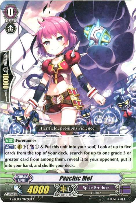 Psychic Mel - G-TCB01/072EN - C