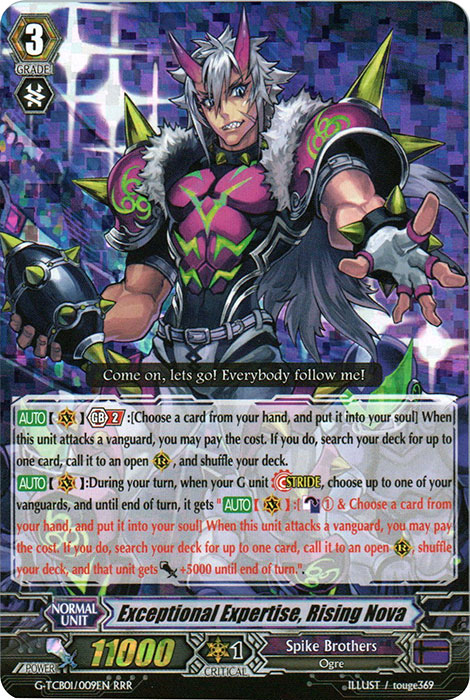 Exceptional Expertise, Rising Nova - G-TCB01/009EN - RRR