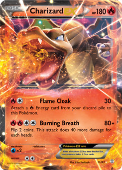 Charizard-EX - 11/83 - Holo Rare ex