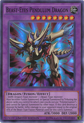 Beast-Eyes Pendulum Dragon - BOSH-ENSE1 - Super Rare - Limited Edition