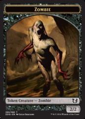 Zombie Token 2/2 (set aléatoire)