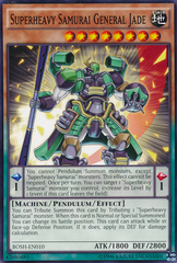 Superheavy Samurai General Jade - BOSH-EN010 - Common - Unlimited Edition