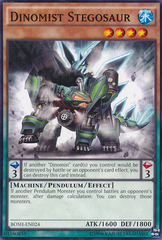 Dinomist Stegosaur - BOSH-EN024 - Common - Unlimited Edition